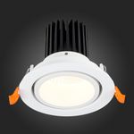 ST705.538.10 Св-к встр. Белый LED 1*10W 3000K 750Lm Ra&gt;90 38° IP20 D102xH85 170-240V