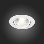 ST211.538.06.24 Св-к встр. Белый LED 1*6W 3000K 480Lm Ra80 24° IP20 D86xH50 220-240V