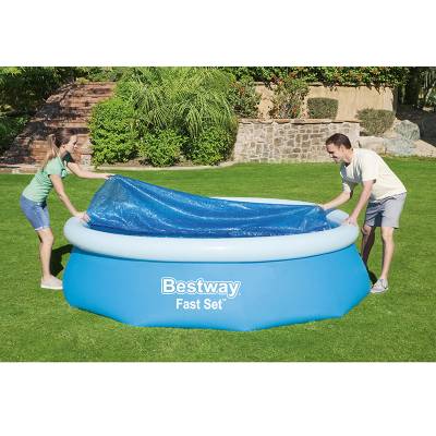 Тент для бассейнов солнценагревательный d305 см 58241 Bestway