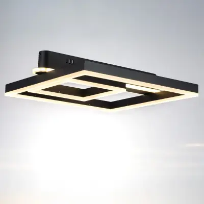 738687 Настенно-потолочный светильник UNDINE 90W LED 3872LM ЧЕРНЫЙ 3000-6000K Lightstar