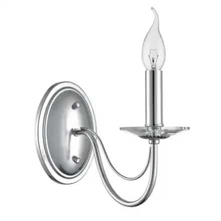 8034/1W CLASSI LN26 082 металл/стекло, хром/прозрачный Бра E14 1*40W 220V INCANTO