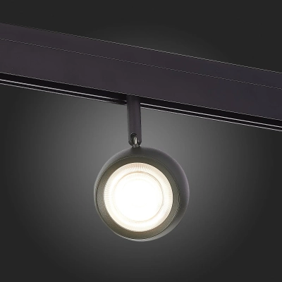 ST355.446.10 Магнитный трековый светильник Черный LED 1*10W 4000K 470Lm Ra>80 36° IP20 L120xW50xH176 48V