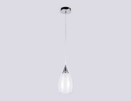 Подвесной светильник TR3542 CH/CL хром/прозрачный E14 max 40W D130*1000