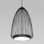 Подвесной светодиодный светильник 40009/1 LED черный, LED