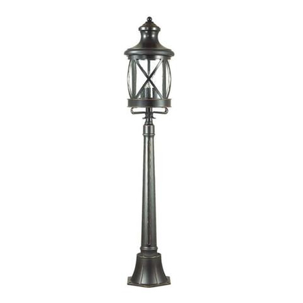 4045/3F NATURE ODL18 701 черный/золотая патина Уличный светильник, 124см IP44 E14 3*60W 220V SATION