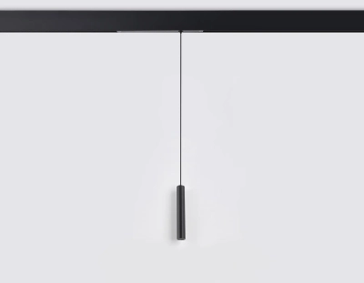 Светильник светодиодный диммируемый для шинопровода Magnetic 220V GL1432 BK черный IP20 10W 3000K-6400K 24° D35*240 H1500 (Без ПДУ)