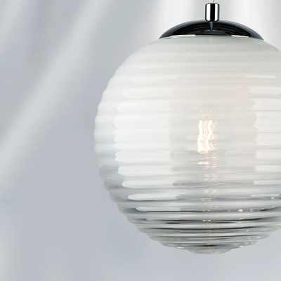 804101 Подвес DISSIMO 1х40W E27 ХРОМ/БЕЛЫЙ Lightstar