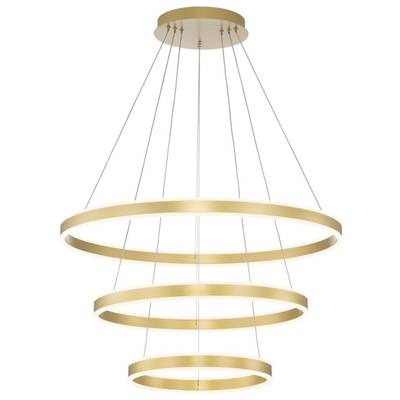 Citilux Дуэт CL719682 LED Люстра подвесная с пультом Золото