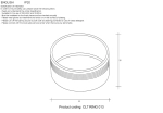 Декоративное кольцо внутреннее Crystal Lux CLT RING 013 SL 0994/050