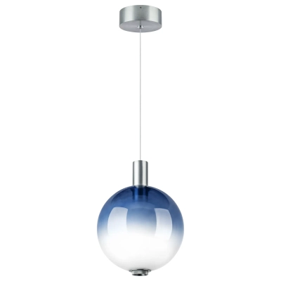 805405 Люстра COLORE LED 1х6W 320LM ЧЕРНЫЙ/СИНИЙ 3000K Lightstar