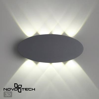 358564 STREET NT21 378 темно-серый Ландшафтный настенный светильник IP54 LED 4000K 8W 85-265V CALLE