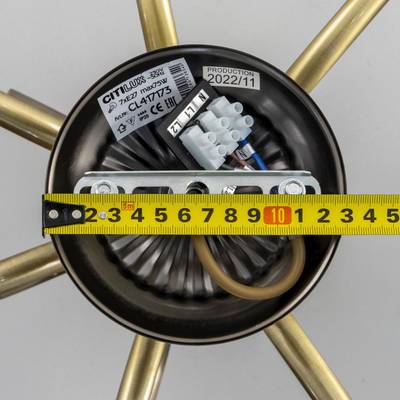 Citilux Франческа CL417173 Люстра потолочная Бронза