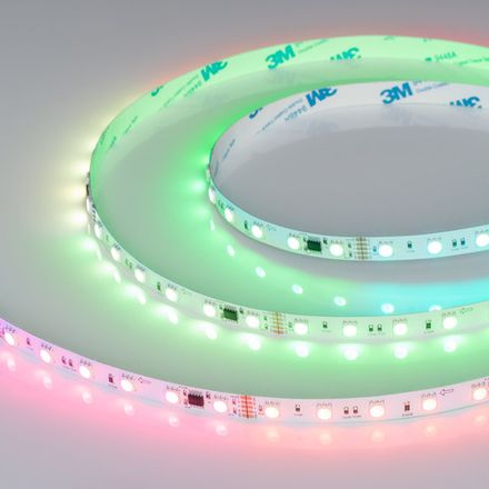Лента DMX-B60-10mm 24V RGB-PX6 (14 W/m, IP20, 5060, 5m) (Arlight, -)