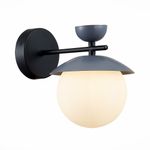 SLE220201-01 Бра Черный, Серый/Белый G9 1*5W