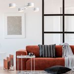 SLE183501-02 Светильник настенный Белый/Белый E14 2*60W