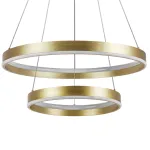 736422 Люстра ROTONDA 165W LED 7920LM 120G ЗОЛОТО 3000-6000K