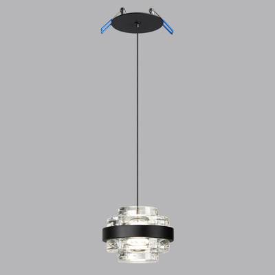 5031/6L L-VISION ODL24 391 чёрный/металл/акрил Подвес LED 6W 4000K 432лм KLOT