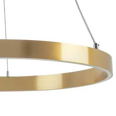 748023 Люстра SATURNO LED 36W 2500LM 70G ЗОЛОТО 3000-6000K Lightstar