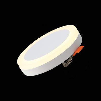 ST104.502.06 Светильник потолочный Белый LED 1*6W 3000K 468Lm Ra&gt;80 120° IP20 D110xH20 170-240V
