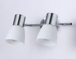 Настенно-потолочный спот TR3963/2 CH/FR хром/белый матовый E27*2 max 40W 200*105*200