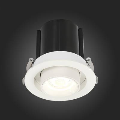 ST702.148.12 Св-к встр. Белый LED 1*12W 4000K 900Lm Ra80 24° IP20 D90xH92 180-240V