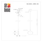 SL1221.203.01 Светильник подвесной ST-Luce Бронза/Бронза LED 1*7W 4000K