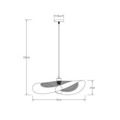 Подвесной светильник Arte Lamp WOODSTOCK A7059SP-1BK, 1хE27