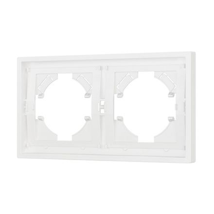 Рамка пластиковая FRM-TENDO-SFPL-2-WH (Arlight, -)