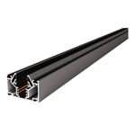 ST047.439.02 Шинопровод 48 под натяжной потолок  ST-Luce Черный Длина 3 000мм (Заглушки 2+2 в ком)