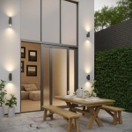 370988 STREET NT25 750 черный Светильник ландшафтный IP65 GU10 2*50W 100-240V LANDSCAPE