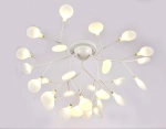 Потолочная люстра TR3011/27 WH/FR белый/матовый G4*27 max 20W D730*430 (лампы LED G4 1.5W 4200K в комплекте)