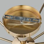 6580/7C CLASSI LN25 французское золото, серый/белый металл, керамика/стекло Люстра потолочная E14 7*40W 220V VIVIEN