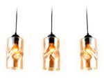 Подвесной светильник TR3556/3 BK/TI черный/янтарь E27 max 40W 570*110*1200