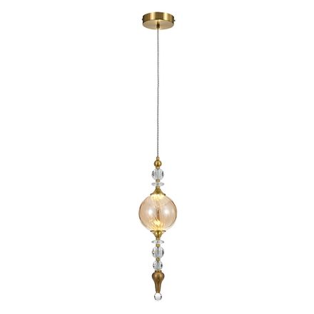 Подвесной светильник Indigo 11056/1P Amber, 1хLED