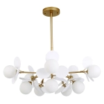 Люстра на штанге Arte Lamp PEACOCK A1369SP-10SG, 10хG9