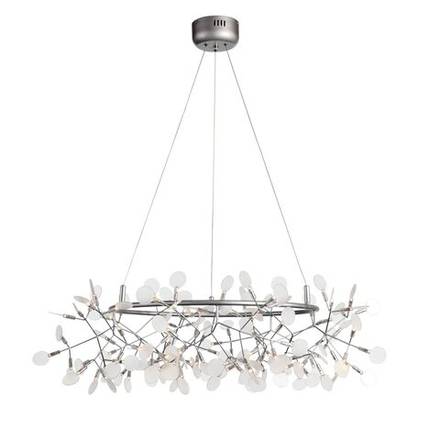 SL379.103.135 Люстра подвесная ST-Luce Серебристый/Белый LED 135*0,3W 3500K