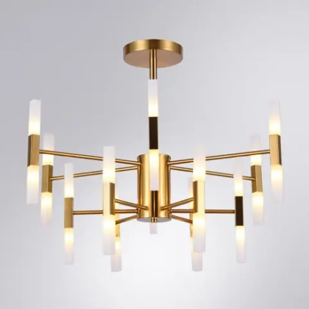 Люстра на штанге Arte Lamp Ramona A7410PL-24PB, 24хG4