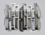 Настенный светильник с выключателем TR5056 CH/BK хром/черный E14/2 max 40W 250*200*140