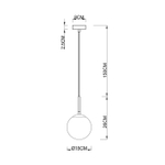 Подвесной светильник Arte Lamp VOLARE A1565SP-1BK, 1хE14