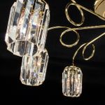 Citilux Синди CL330182 Люстра хрустальная Золото