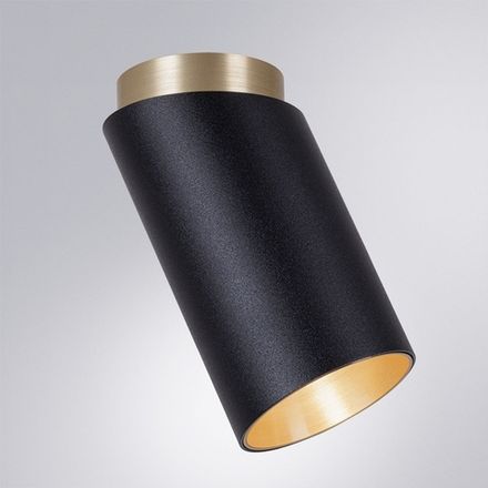 Точечный накладной светильник Arte Lamp CONE A5360PL-1BK, GU10