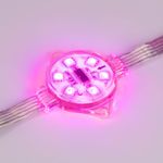 Модуль управляемый VISOR-DMX-5060-6-24V RGB 120deg (D40x12mm, 1.5W, IP68) (Arlight, Пластик, 3 года)