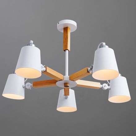 Люстра на штанге Arte Lamp OSCAR A7141PL-5WH, 5хE27