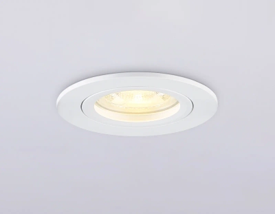 Светильник встраиваемый TN102450 WH белый GU5.3 D85*28