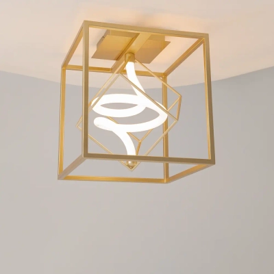 Потолочный светильник Мембрана / Membrane 3000К 9Вт, MOD345CL-L9BS3K. TM Maytoni