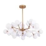 Люстра на штанге Arte Lamp PEACOCK A1369SP-15SG, 15хG9