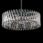 Citilux Ингвар CL334291 Люстра подвесная хрустальная Хром