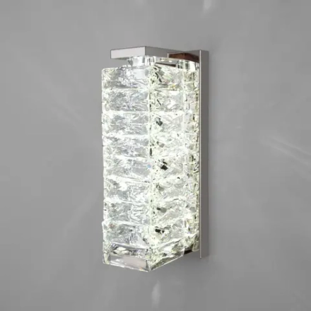 Настенный светильник с хрусталем 40259 LED хром, LED
