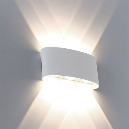 Фасадный светильник Arte Lamp BOSTO A3122AL-6WH, 6хLED