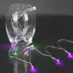 A-216 светодиодная гирлянда длиной 2м 20 LED прозрачный провод, USB